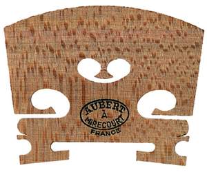 Aubert Violin bridge Luthier 3/4