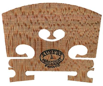 Aubert Violin bridge Luthier 3/4