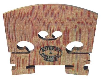 Aubert Violin bridge Luthier 4/4
