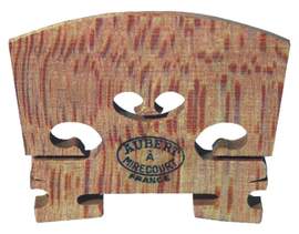 Aubert Violin bridge Luthier 3/4