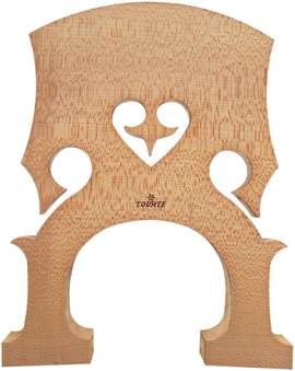 Teller Double bass bridge Model Tourte 4/4 4-string