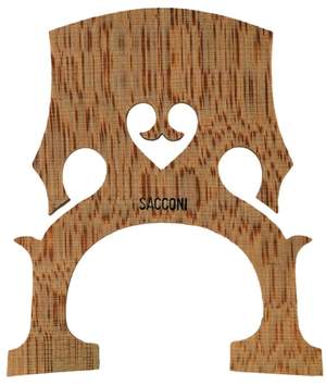 GEWA Cello bridge Model Sacconi Foot width 88 Luxe