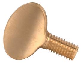 GEWA End pin replacement screw Brass short