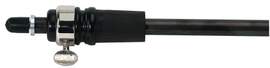 Ulsa Double bass end pin Standard 45 cm long,black rod cone 29/32mm