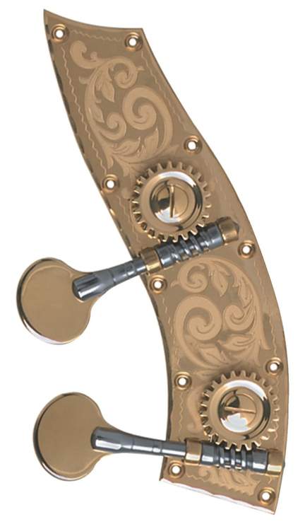 Rubner Bass machine head Tyrolean shape 4/4 - 3/4
