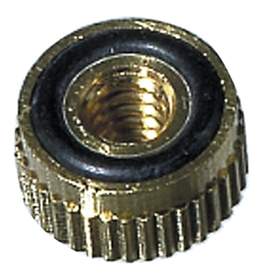Kun Shoulder rest parts Knurled screw Brass head