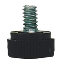 Kun Shoulder rest parts Locking screw Black knob