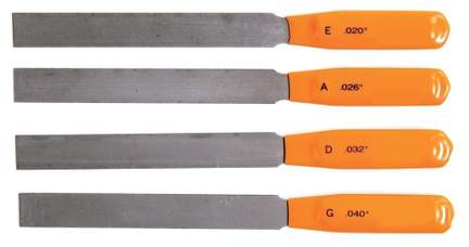 GEWA Saddle file set