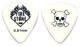 GEWA Pick F&S Monster Skull 351 shape, white