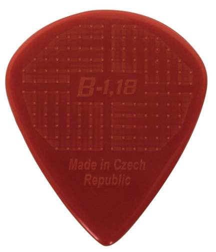 D-Grip Pick Janicek  Nylonpicks 1.18 red