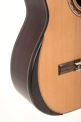 GEWA Armrest Classic guitar Ebonized matt-black