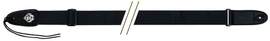 GEWA Guitar Straps F&S Nylon Edition Black