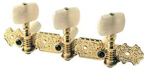 GEWA machine heads Classical guitar White button