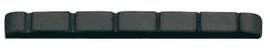 Partsland Plastic saddle Pre-notched Black