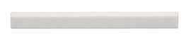 Partsland Plastic saddle Roughly cut White