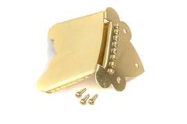 GEWA Tailpieces Mandolin, Balalaika & Bouzouki matte brass