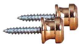 GEWA Strap Lock F&S Security Lock Gold-plated finish