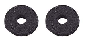 Partsland Strap button Felt padding Black