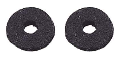 Partsland Strap button Felt padding Black