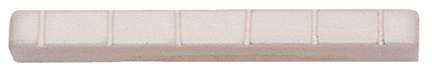 GEWA Plastic saddle Classical Guitar notched Classic Guitar