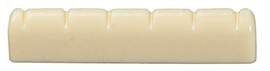 GEWA Plastic saddle Classical Guitar notched 7/8 size
