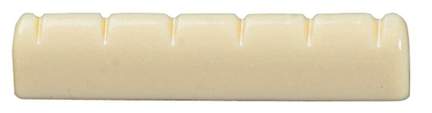 GEWA Plastic saddle Classical Guitar notched 7/8 size