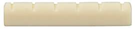 GEWA Plastic saddle Classical Guitar notched 4/4 size
