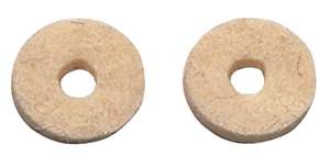 Partsland Strap button Felt padding Natural