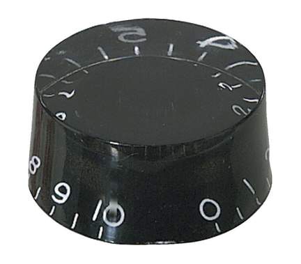 Partsland Poti button Black