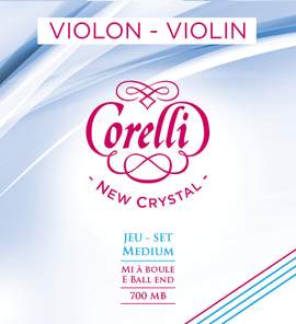 Crystal Violin Set E Ball Medium