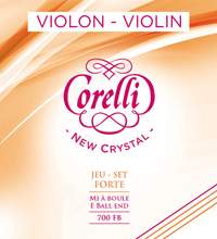 Corelli Violin strings New Crystal Forte