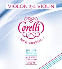 Corelli Violin strings New Crystal 3/4 Set