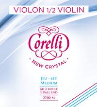 Corelli Violin strings New Crystal 1/2 Set