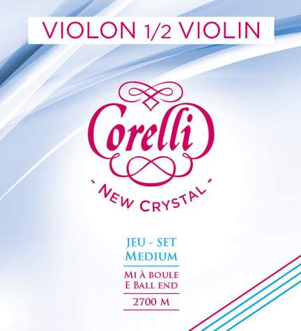 Corelli Violin strings New Crystal 1/2 Set