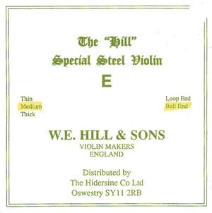 Hill Violin strings Thick
