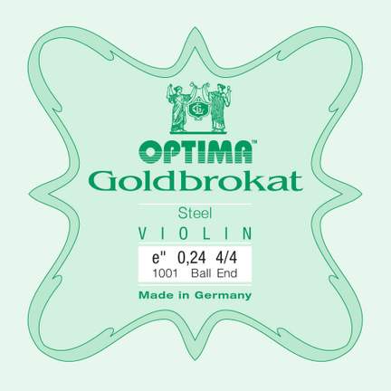 Optima Violin strings Goldbrokat E 0.25 L