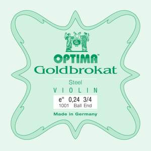 Optima Violin strings Gold brocade E 0.24 B