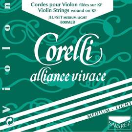 Alliance Vivace Violin Set E Ball Medium