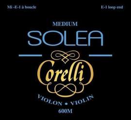 Solea Violin Set of Strings Loop End Medium