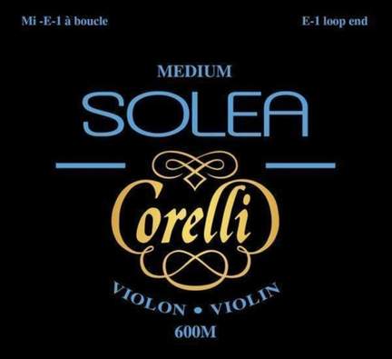 Solea Violin Set of Strings Loop End Medium
