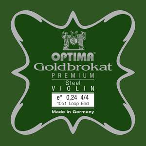 Optima Violin strings Goldbrokat Premium E 0,24 S