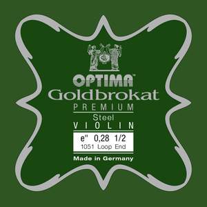 Optima Violin strings Goldbrokat Premium E 0,28 S