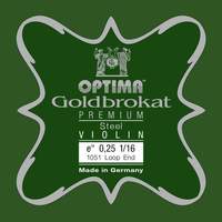 Optima Violin strings Goldbrokat Premium E 0.25 L