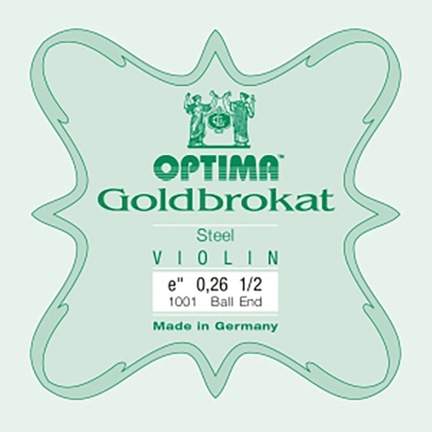 Optima Violin strings Goldbrokat E 0.27 L