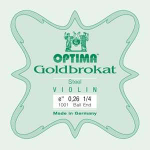 Optima Violin strings Goldbrokat E 0.25 L