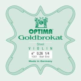 Optima Violin strings Goldbrokat E 0.26 L