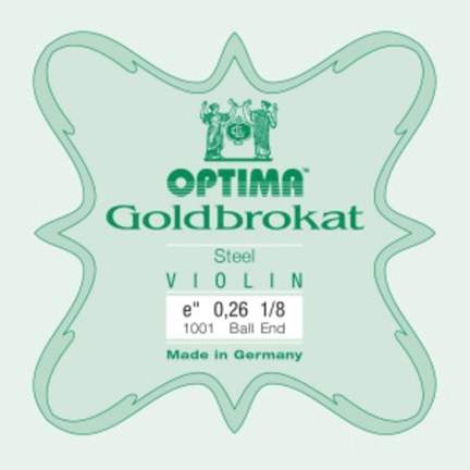 Optima Violin strings Goldbrokat E 0.27 B