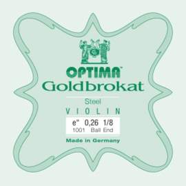 Optima Violin strings Goldbrokat E 0.28 L
