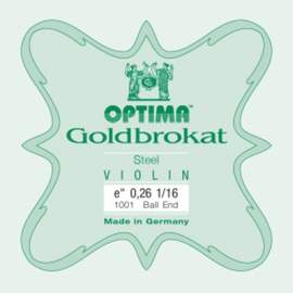 Optima Violin strings Goldbrokat E 0.28 L