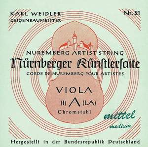 Nürnberger Strings For Viola Kuenstler strand core C